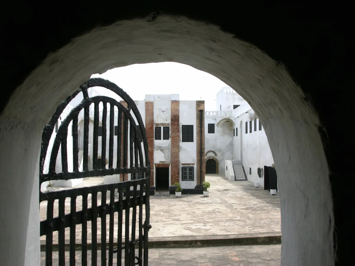 A gateway inside Elmina Castle